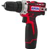 Excel Trapano Avvitatore a Batteria 12 V 2 Velocità Luce LED NP5801-LI TB120
