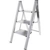 COLOMBO Scala 3 gradini Altezza 75 cm colore Silver G300A03W Leonardo 3