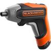 Black & Decker Avvitatore a batteria 3,6V Svitavvita con custodia BCF611CK-QW
