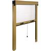 IRS Zanzariera rullo verticale finestra cm. 160x170 Bronzo - ZV06116017062