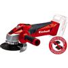 EINHELL Smerigliatrice Angolare a Batteria (NON INCLUSA) TC-AG 18/115 Li - Solo