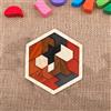 Puzzle Tangram in legno Gioco logico per bambini in età prescolare Bambini