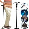 Magic Cane BASTONE MAGIC CANE DA PASSEGGIO PIEGHEVOLE CON TORCIA LED INCORPORATA TREKKING