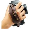 HORUSBENNU D-SLR fotocamera cinturino universale in pelle con piastra a coda ...