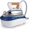INNOLIVING Ferro da Stiro con Caldaia 2300W Vapore Verticale Bianco e Blu INN680