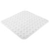 GEDY Tappetino Doccia Antiscivolo con Ventose 530 x 530 x 7 mm TADO4000030 Solid