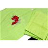 BRaya Runner Tavola 40x140 cm in Cotone Bordo appliccato con Uva Verde - 1033