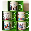 Starbucks Set tazze Starbucks You Are Here Boston Florida Atlanta New Jersey North Caro...