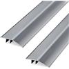 Zayejod 2pcs Striscia di Transizione per Pavimento Alluminio Soglia di Dislivello