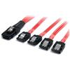 StarTech.com Cavo SAS Serial Attached SCSI 1 m - SFF-8087 a 4 Latching SATA