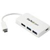 StarTech.com Hub USB-C a 4 porte USB 3.0 - Perno e Concentratore USB Tipo C con