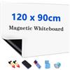 JOMUSAGA Direct JOMUSAGA Lavagna Bianca Magnetica Adesiva Cancellabile 120 x 90 cm,
