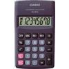 Casio Calcolatrice Portatile Tascabile 8 numeri display grande Nero HL-815L