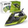 Imetec Ferro da Stiro a Vapore 2400W Pro Ceramic Soleplate 9017 Eco Perfect