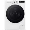 LG D4R5010TSWS Lavasciuga 10/6kg AI DD Classe D / A-10% 1400 giri TurboWash 360