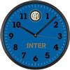 JM Orologio da Parete Inter Movimento al Quarzo Nero e Azzurro 00875IN1