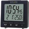 Explore Scientific Orologio Sveglia Digitale Display LCD Temperatura RDC1005BLK