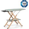 Foppapedretti Asse da Stiro Pieghevole in Legno 123 x 90 cm con Rotelle 99003108