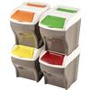 Bama Pattumiera Poker Plus Set 4 pezzi litri 27 cm 30x4 40320