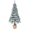 Kaemingk Albero di Natale ø102x210h cm Pino Tora Innevato con 480 Rametti 683985