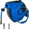 TANIASHOP Avvolgitubo ad aria compressa automatico 20 mt attacco 1/4" fissaggio a parete