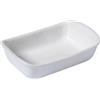 Pyrex Pirofila da Forno in Ceramica Rettangolare 30 x 20 cm Bianco - Supreme