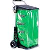 Claber Pattumiera Carrello per Esterno portasacco con coperchio 8934