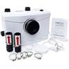 MGidea TRITURATORE SANITARIO MACERATORE WC 3in1 600W CASSETTA WATER BAGNO DOCCIA