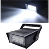 Jinda Audio Luci Stroboscopiche Discoteca,32 LED Strobo Discoteca Mini Strobe Lampada