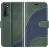 BoxTii Cover per Oppo Find X2 Lite/Oppo Reno 3 5G Custodia in PU Pelle Portafoglio per