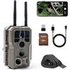 Does not apply E8 2.0 Fotocamera Da Caccia Doppia Antenna Wifi Bluetooth Con App E Scheda SD Da