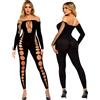 Pink Lipstick Lingerie Sexy Tutina Premium Bodystocking Catsuit One Size M L taglie comode intimo nera