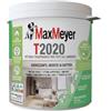 MAXMEYER T2020 BMB Idropittura Igienizzante, Pittura Murale per Interni Batteriostatica e Traspirante, Finitura Opaca, Bianco, 0,75 Litri