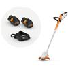 Stihl DECESPUGLIATORE TRIMMER STIHL FSA 30 CON 2 BATTERIE AS 2 E CARICATORE AL 1