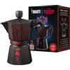 Moka Express Stranger Things 6 Tazze, Pomolo Musicale Con Ricarica USB C, Non Ad