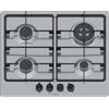 Bosch Piano Cottura 4 Fuochi a Gas 60 cm in Acciaio Inox PGH6B5K60 Serie 4