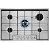 Electrolux Piano cottura 5 Fuochi incasso a gas (1Wok) 75 cm Inox EGS7534X