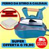 KOOPER Ferro da stiro a caldaia 2000 W 850ml vaporella 3,5bar vapore verticale potente