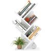 iSunirm Libreria ad Albero,Libreria Scaffale a 5 Ripiani,Mobile da Studio