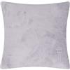 Joker 4 Cuscini Arredo Quadrati 40x40 Scamosciati Grigio Perla con Imbottitura Joker