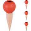 Relaxdays Sfere da Irrigazione a Goccia, Set da 4, Coni per Bottiglie da (h0b)