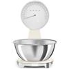 Smeg ⚖️ SMEG KSF01CRWW Bilancia da Cucina Digitale e Analogica con Ciotola Inox 1,8 L