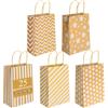 Does not apply 25 Pezzi Sacchetto Carta Con Manici, Sacchetti Di Carta Marrone, Shopper in Kraf