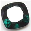 Senza marchio Gemma certificata 14,35 ct naturale Kenya verde tsavorite 14x14 mm a forma di...
