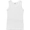 Ellepi (6 Pezzi) Canottiera Bambina Spalla Larga in 100% Cotone Bianco 8227