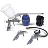 Goodyear Professional Air Kit 5 pezzi (pistola di soffiaggio, pistola per olio, pistola per verniciatura, pistola di gonfiaggio, tubo a spirale)