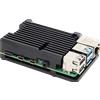 Joy-iT Raspberry Pi Block Custodia Nero (RASPBERRY PI 4B GEHUSE ARMOR - BLOCK SCHWARZ)
