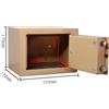 Extralink Home | Cassaforte domestica | cassetta di sicurezza per chiavi, cassaf