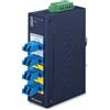 PLANET Switch by-pass indus 4x SC monomode -40/+75°C convertitore multimediale d