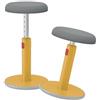 Leitz Ergo Cosy Sit Stand Stool Warm Yellow